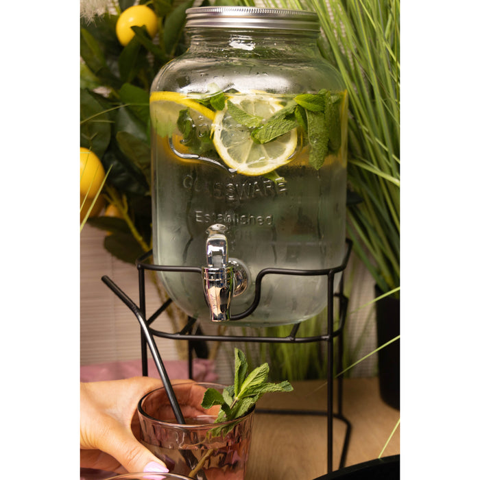 Sareva Drankdispenser - met houder - 4 Liter