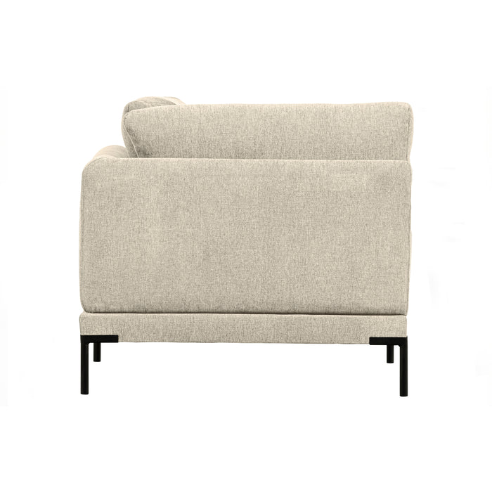 vtwonen Couple Hoek Element - Polyester - Zand - 89x100x100