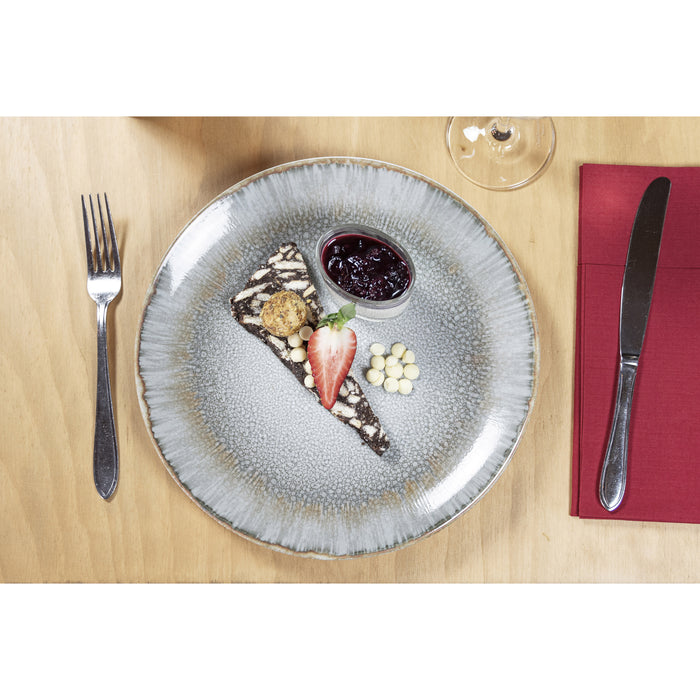 Hazel & Bos Juntos Blanco Artico dinerbord - 27 cm - 6 st - porselein