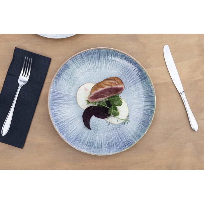 Hazel & Bos Juntos Esmeralda ontbijtbord - 24 cm - 6 stuks - porselein