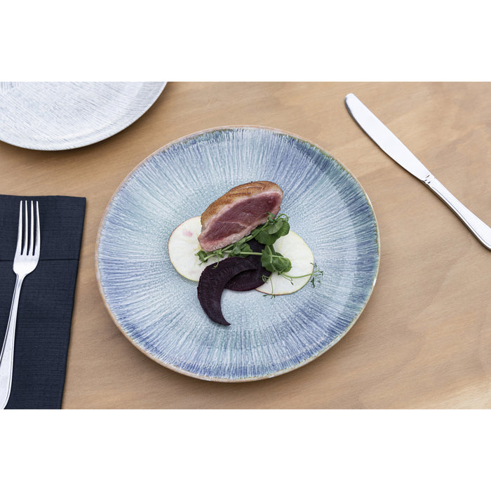 Hazel & Bos Juntos Esmeralda ontbijtbord - 24 cm - 6 stuks - porselein