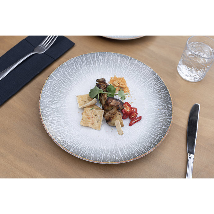 Hazel & Bos Juntos Grietas dinerbord - 27 cm - 6 stuks - porselein