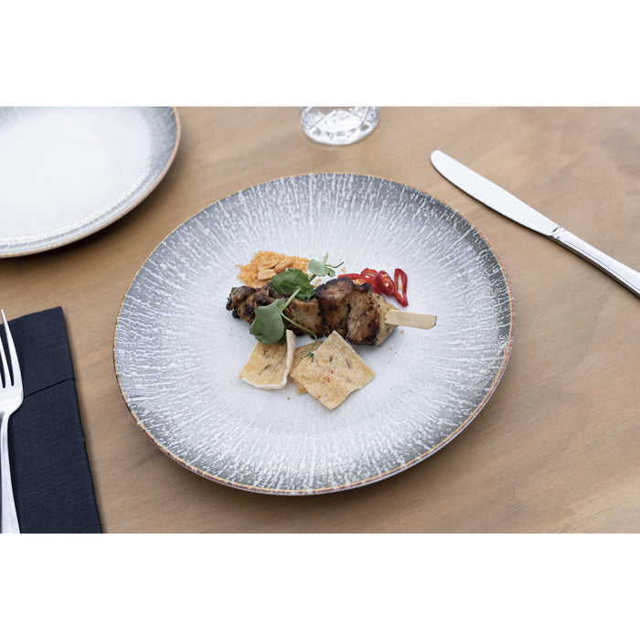 Hazel & Bos Juntos Grietas dinerbord - 27 cm - 6 stuks - porselein