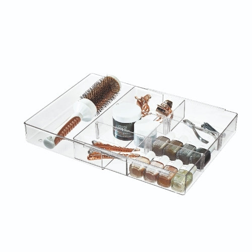 Lade Organizer, Uitschuifbaar, 25.4 x 26.7 x 5.7 cm, Kunststof - iDesi