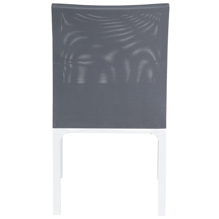 Beliani - BACOLI - Tuinstoel set van 6 - Grijs - Polyester