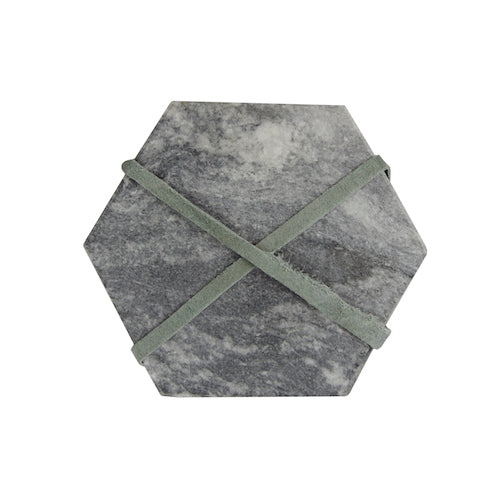 Home Delight - Onderzetter hexagon 4 zwart