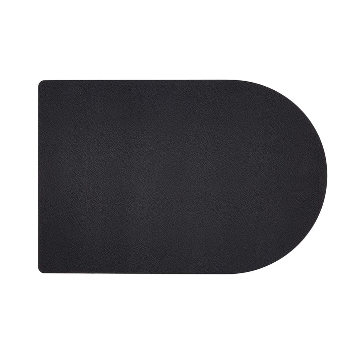 Jay Hill Placemats - Vegan leer - Zwart - Bread - 44 x 30 cm - 6 Stuks
