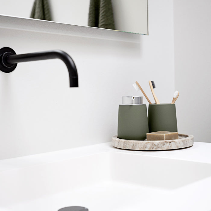 Zone Denmark Nova Zeepdispenser - Olijfgroen