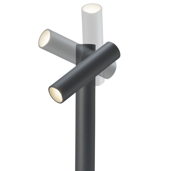 Sompex | TUBO | Vloerlamp | dubbel | Zwart - draadloos | snoerloos