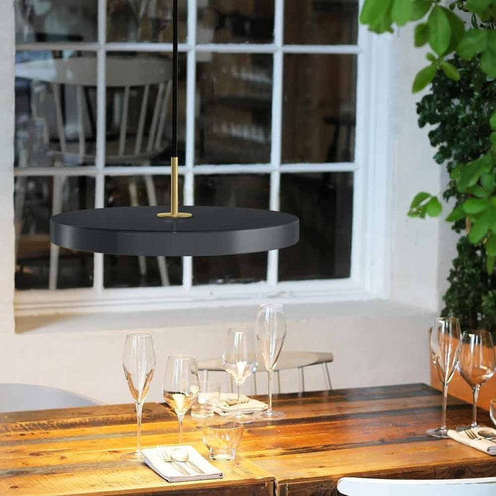 Umage Asteria Medium hanglamp anthracite grey - met koordset - Ø 43 cm