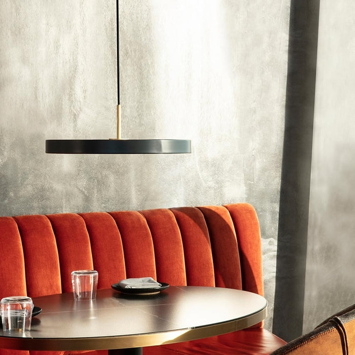 Umage Asteria Medium hanglamp anthracite grey - met koordset - Ø 43 cm