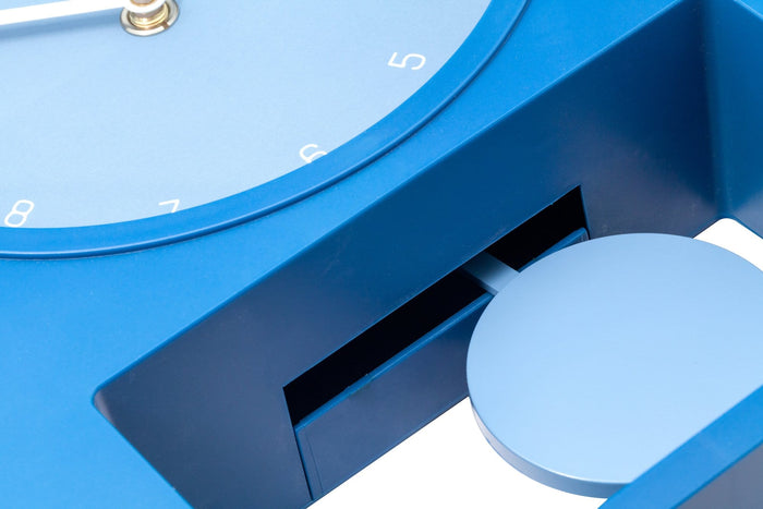 NeXtime - nXt - Tafelklok - 30 x 20 x cm - Plastic - Petrol - 'Swing