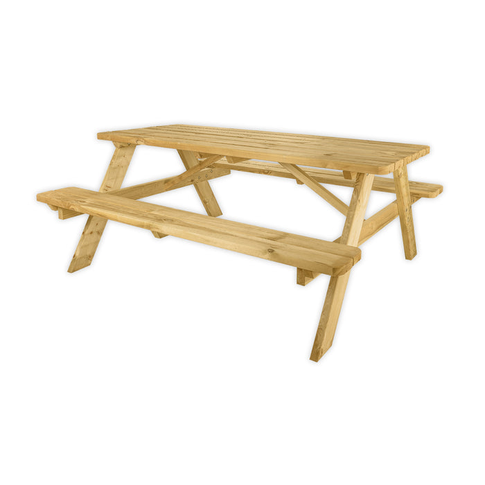 GoedkopePicknicktafel Deluxe 120 Picknicktafel
