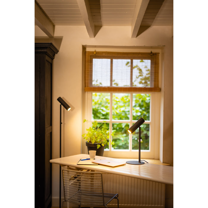 ETH Nikki tafellamp excl. 1x GU10 zwart verstelbaar