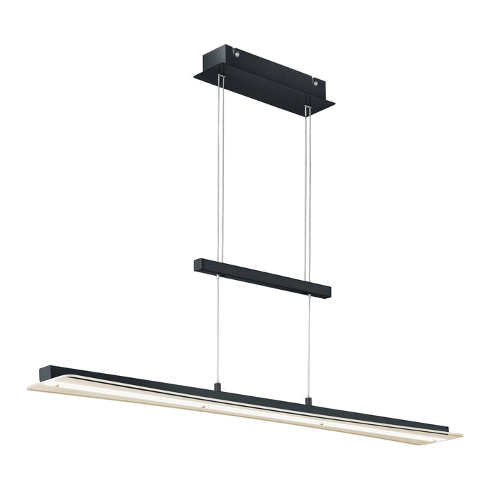 Trio Reality Smash Hanglamp - Mat zwart