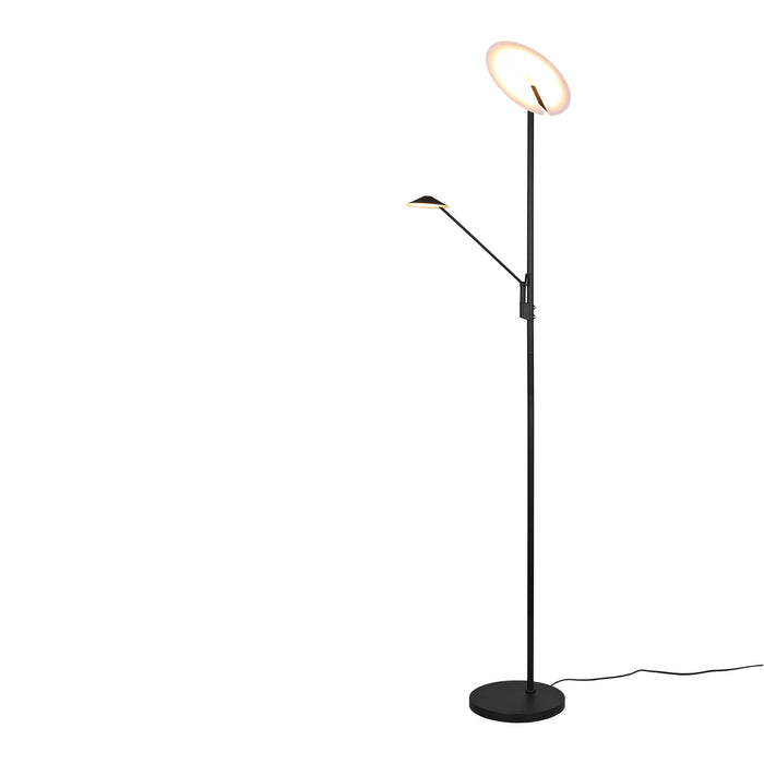 Trio Brantford Vloerlamp - Mat zwart