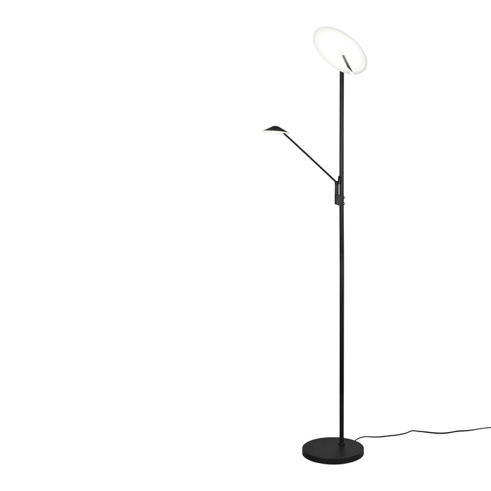 Trio Brantford Vloerlamp - Mat zwart