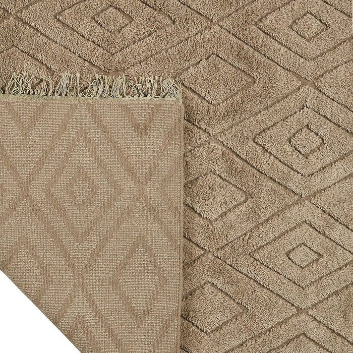 by fonQ Square Vloerkleed 170 x 240 cm - Groen