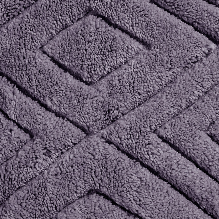 by fonQ Square Vloerkleed 170 x 240 cm - Paars