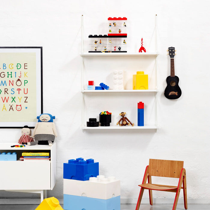 LEGO - Opbergbox Brick 4, Blauw - LEGO