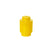 LEGO - Opbergbox Brick 1 Rond, Geel - LEGO