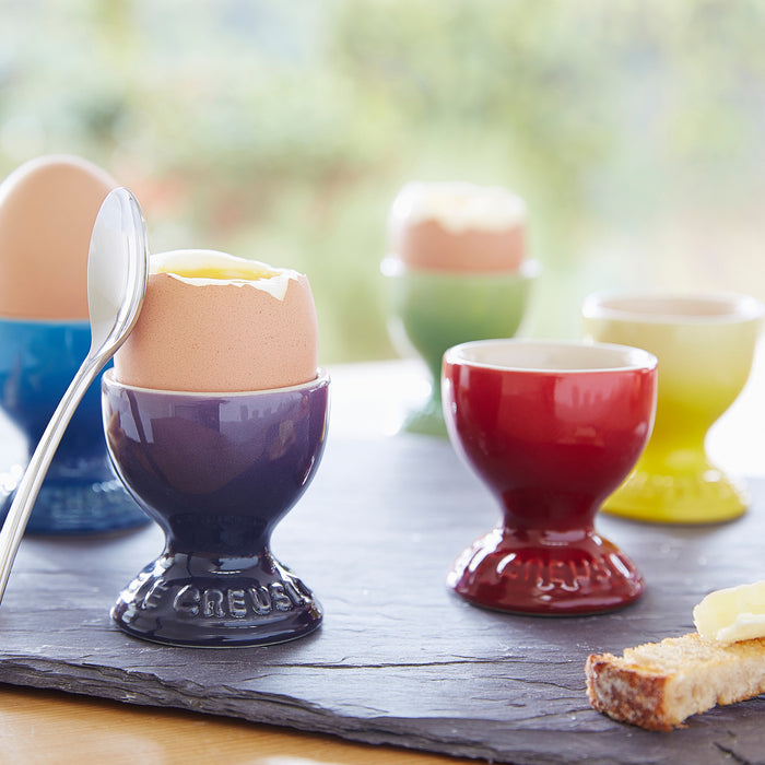 Le Creuset Eierdopjes - 2 st. - Kersenrood