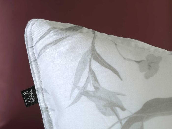 Zo Home Dekbedovertrek Katoen Satijn Fiori di - white