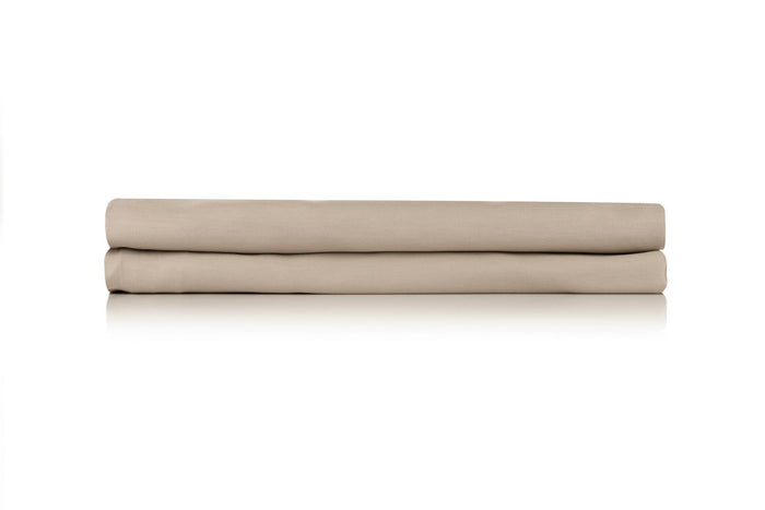 Zo home Satinado Topper Hoeslaken Katoen Satijn - forest sand