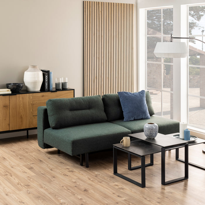 by fonQ Faber Slaapbank - Donkergroen