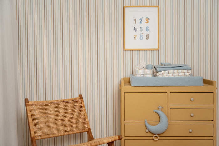 Little Dutch Vintage Sunny Stripes Behang Kinderkamer - Strepen -