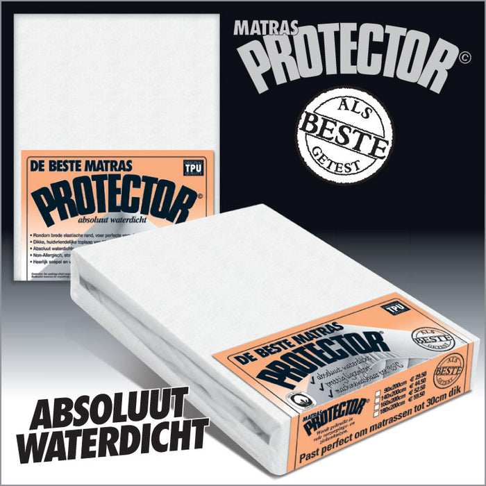 Protector Waterdicht Matrashoeslaken| Matrasbeschermhoes 200x200|220cm