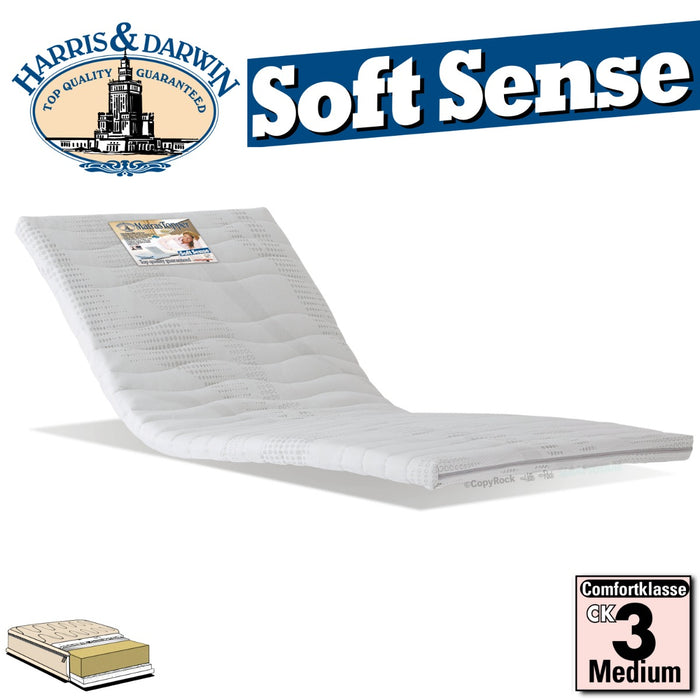 H&D Soft Sense - Koudschuim Topmatras - 90x200cm