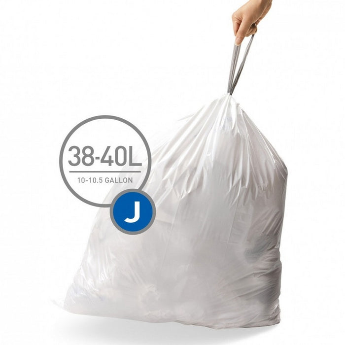 Simplehuman Code J Afvalzakken 38-40 Liter - 20 zakken