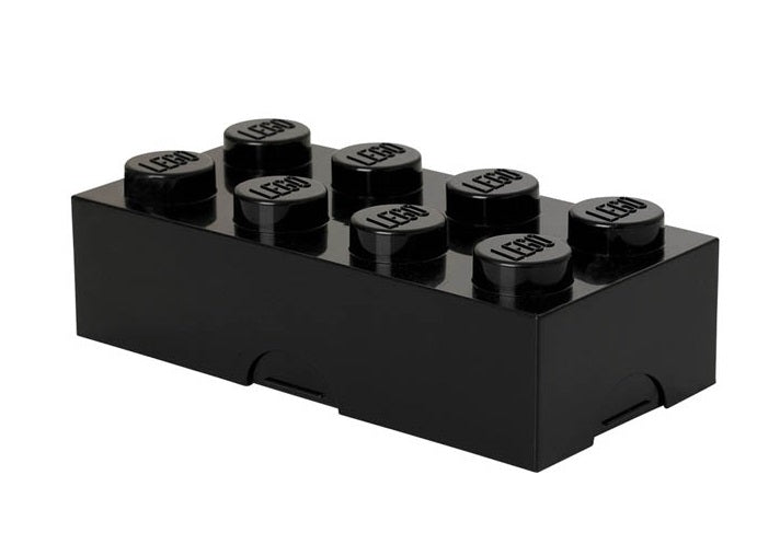 Lunchbox Classic Brick 8, Zwart - LEGO