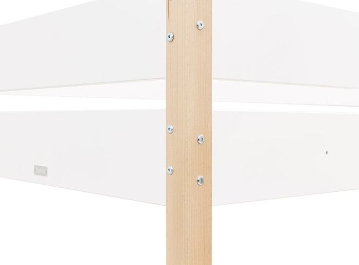 Bopita Lucas hoogslaper 90x200 - Wit|Naturel