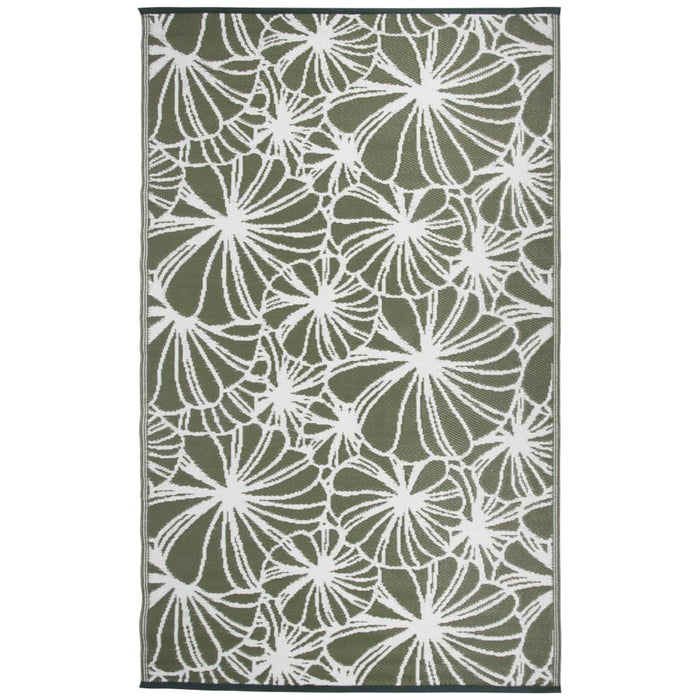 Esschert Design Buitenkleed 241x152 cm bloemmotief OC21