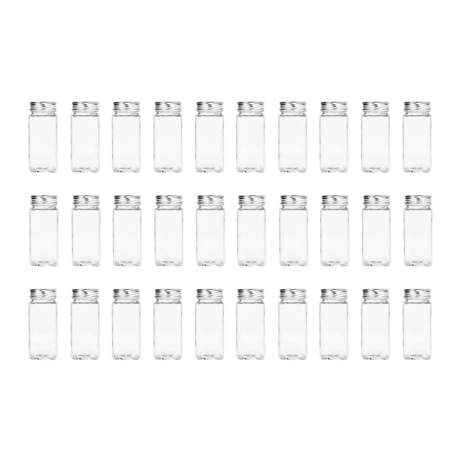 Krumble Kruidenpotje - 120 ml - Glas - Set van 30