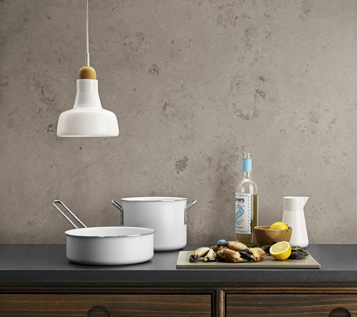 White Line Koekenpan - Ø 24 cm - Wit - Eva Trio