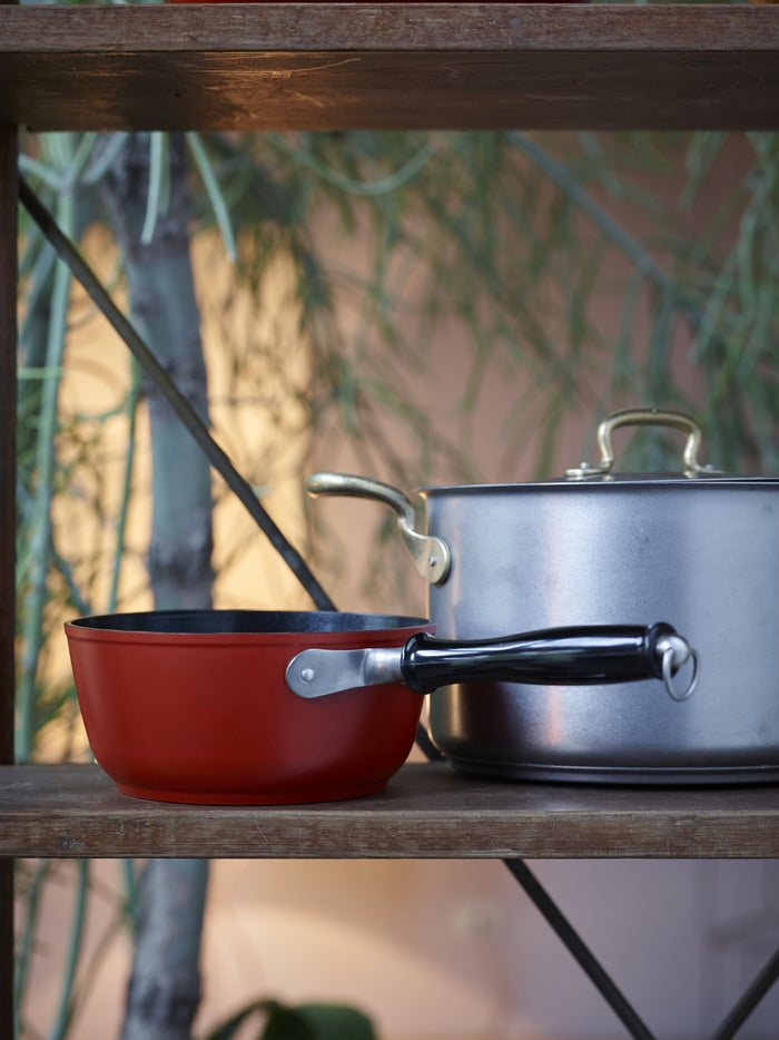 Kookpan Vintage extra hoog 20 cm incl deksel - Sambonet