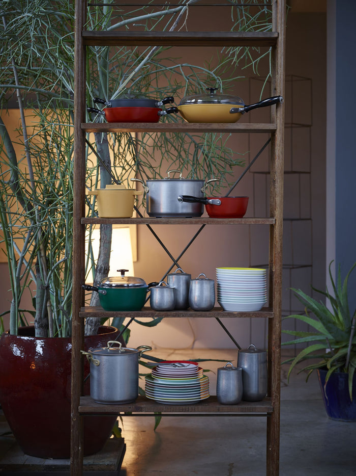 Kookpan Vintage extra hoog 20 cm incl deksel - Sambonet