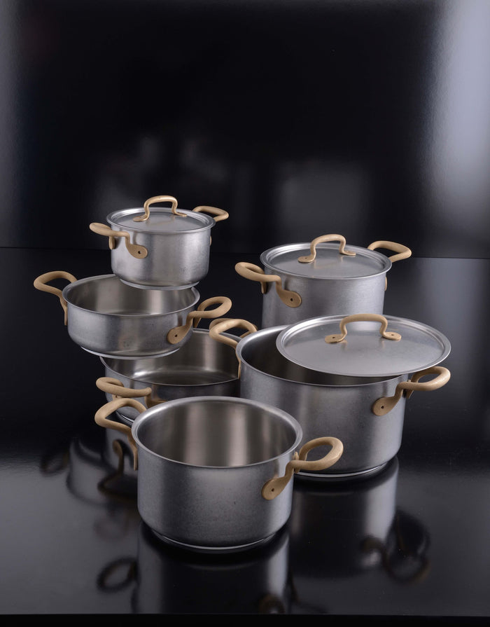 Kookpan Vintage hoog 20 cm - Sambonet