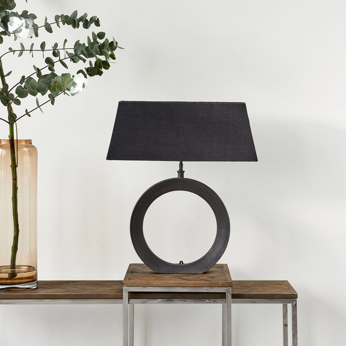 Riviera Maison Rectangular Lampshade black 15x60