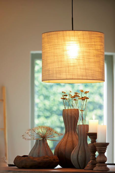 Light & Living - Lampenkap CADEN - Ø50x38cm - Bruin