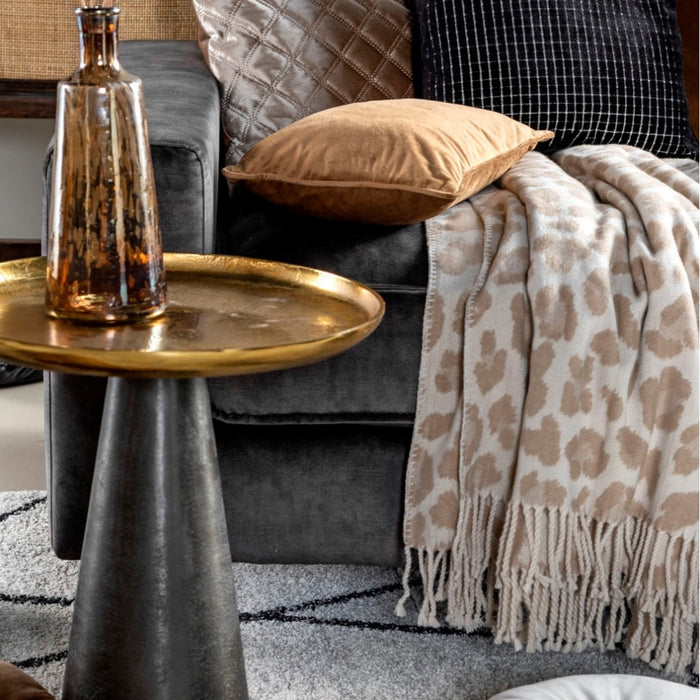 Dutch Decor plaid JOLIE - 140x180 cm Pumice Stone