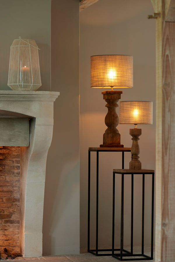 Light & Living - Lampenkap CADEN - Ø30x21cm - Bruin