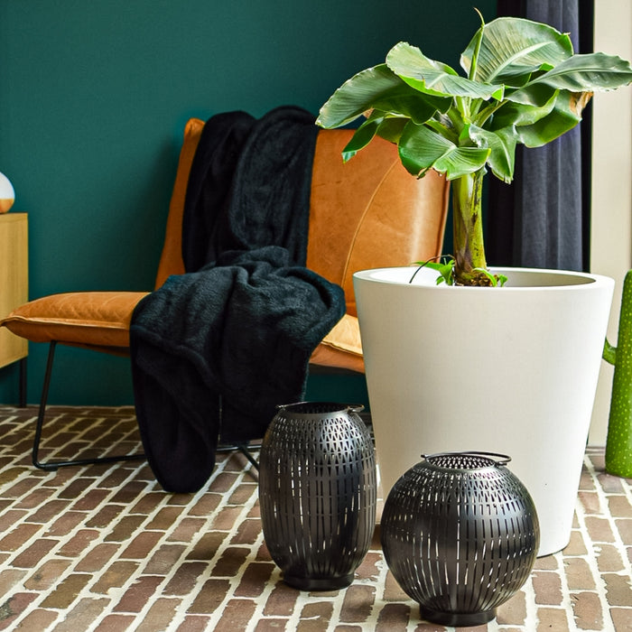 Unique Living | Justin plaid 150x200cm black