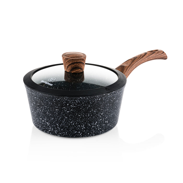 Westinghouse Steelpan 20 cm Black Marble Wood