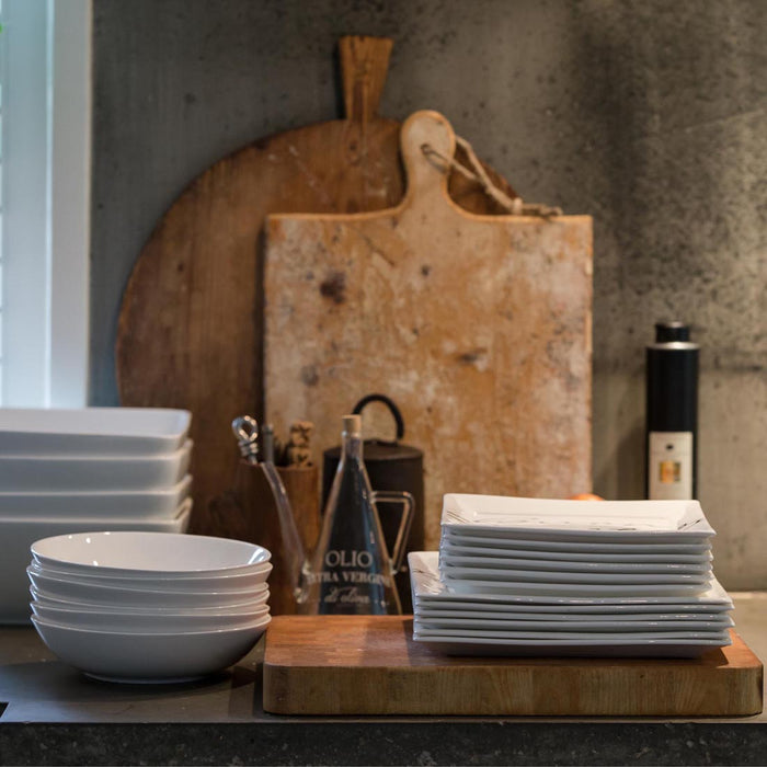 Riviera Maison Buon Appetito Square Plate 22x22