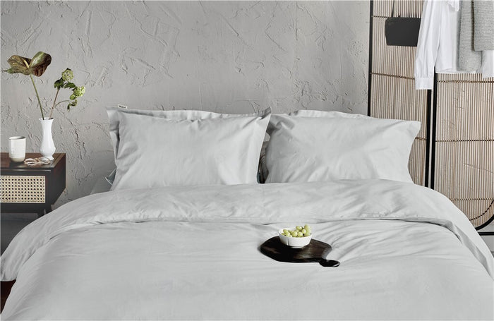 Walra - Dekbedovertrek Forever Cotton - 240x220 - Licht Grijs
