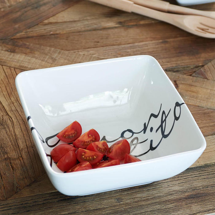 Riviera Maison - Buon Appetito Bowl L - Off White